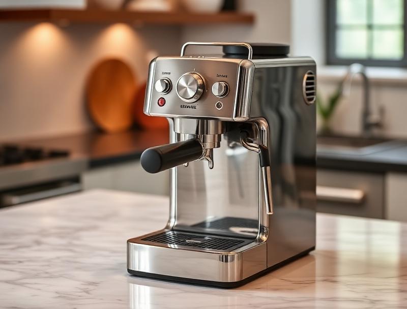 SteelCraft Compact Espresso & Latte Machine